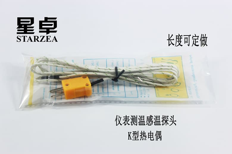 Instrument Temperature Measuring Wire Type K Thermocouple Wire Thermocouple Temperature Probe Sensor TES1310 TM902C