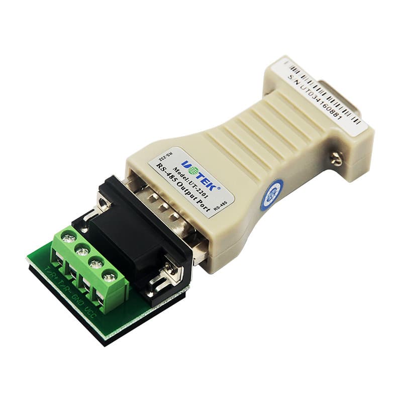 UTEK UT-2201 Passive RS232 to RS485 Interface Converter Adapter Bidirectional Transmission