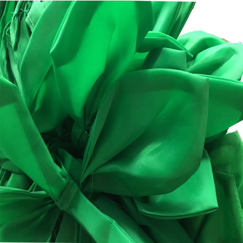 Green bow tie school wear bow tie children grade one and two primary school students regular Velcro green scarf