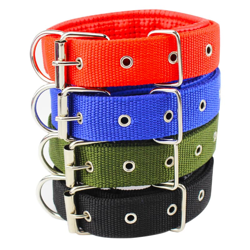 Dog Collar Dog Neck Collar Soft Leather Lined Polypropylene Dog Foam Collar Pet Supplies Manufacturer Wholesale
