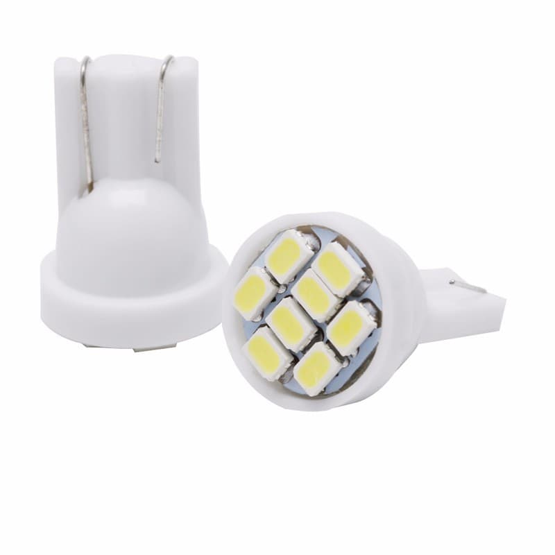 Car LED width light T10 1206 3020 8SMD reading light license plate light door side light