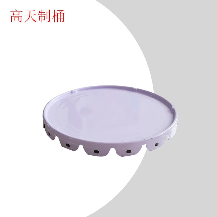 Manufacturer produces iron bucket lids, metal tinplate hoops, turnbuckle bucket iron lids, 20-liter paint bucket convenient bucket lids