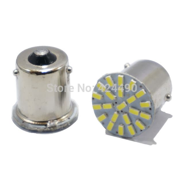 Car LED Turn Signal Light 1156 1157 3014 22SMD Reverse Light Motorcycle Light Brake Light Tail Light