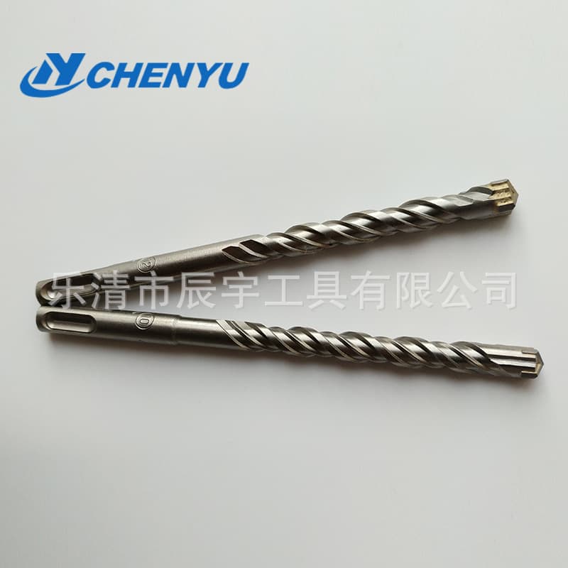 Wholesale Cross-Shaped Electric Hammer Drill Bits, Tungsten Steel Impact Drill Bits for Drilling through Walls, Square and Round Shank Hole Drill Bits Wholesale