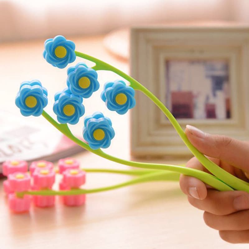 Cross-Border Hot Seller - Handheld 3D Roller Y-Shaped Facial Massager, Manual Wholesale in Stock
