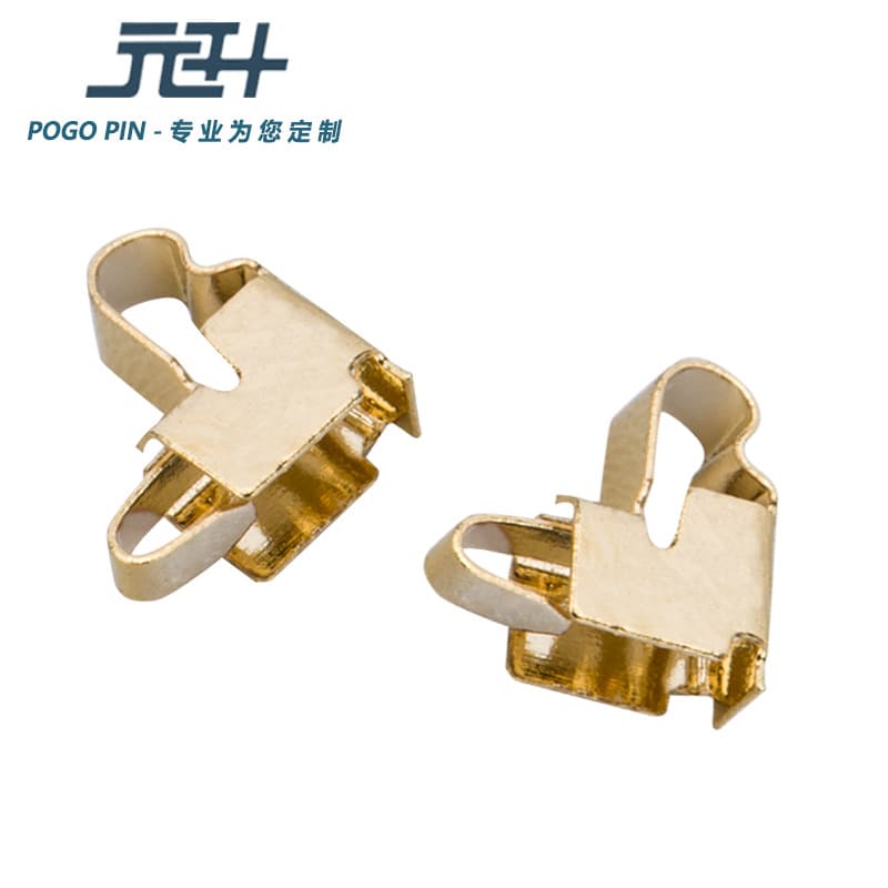 Manufacturer custom antenna shrapnel stainless steel beryllium copper gold-plated charging grounding conductive RF spring plate battery contact plate