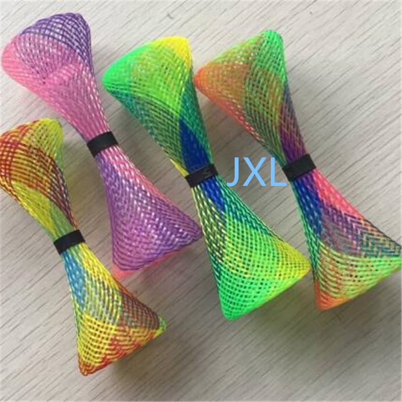 Factory direct UV fluorescent elastic braided sleeve PET expandable patterned circular braided wire loom plastic net