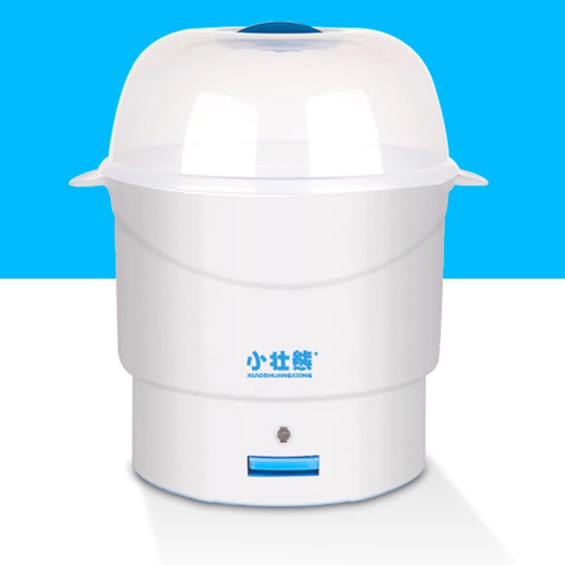 Xiaozhuangxiong Baby Bottle Sterilizer for 6 Bottles, Large Capacity Steam Sterilizer and Milk Warmer, One-Key Operation