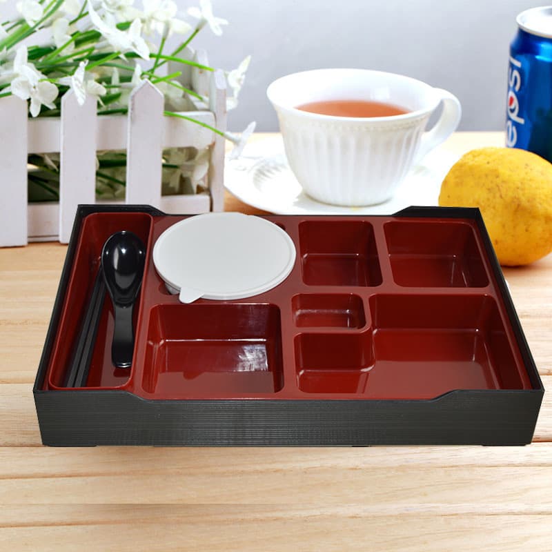 Spot wholesale business set lunch box Japanese lunch box Extra large lunch box with bowl can hold chopsticks and spoons