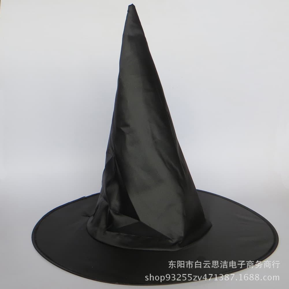 Halloween Witch Hat Oxford Cloth Witch Hat Harry Potter Magic Hat Makeup Costume Halloween Decoration
