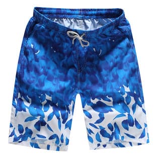Cross-Border New Outdoor Men's Quick-Dry Beach Shorts, Summer Seaside Swim 5-Inch Shorts, Couple Loose Sports Shorts