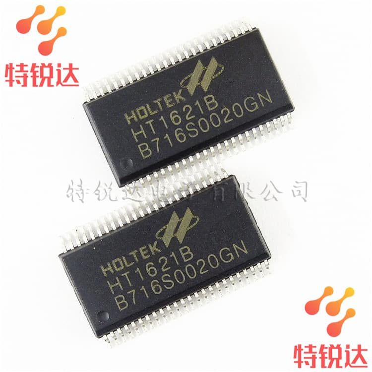 【In Stock】HT1621B SSOP48 HOLTEK/Taiwan-made LCD Screen Driver IC HT1621