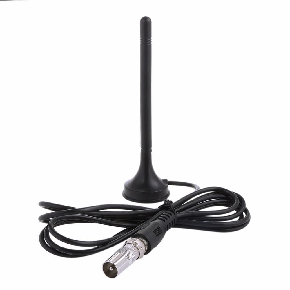 eBay AliExpress Wish Europe & America HDTV Dual Antenna Indoor Digital TV Antenna, available in 3m and 1.5m lengths.