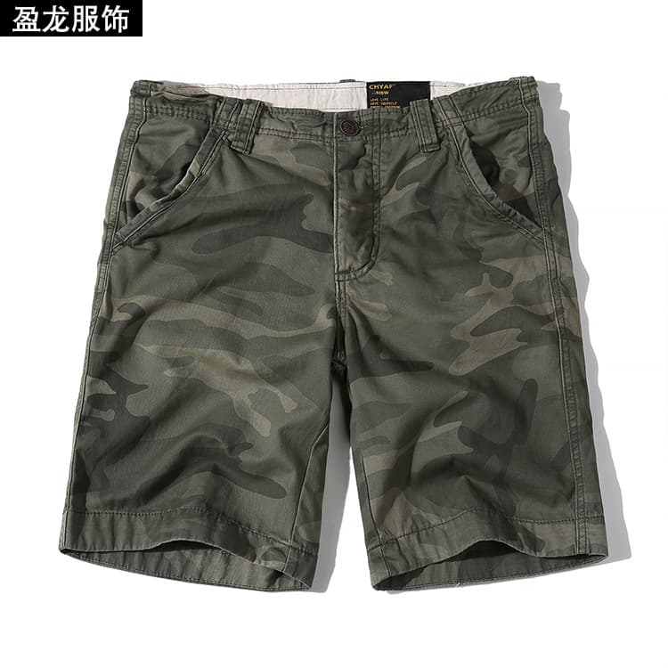 Summer New Camouflage Pants Men's Work Shorts Casual Pants Fashion Beach Pants Manufacturer Wholesale