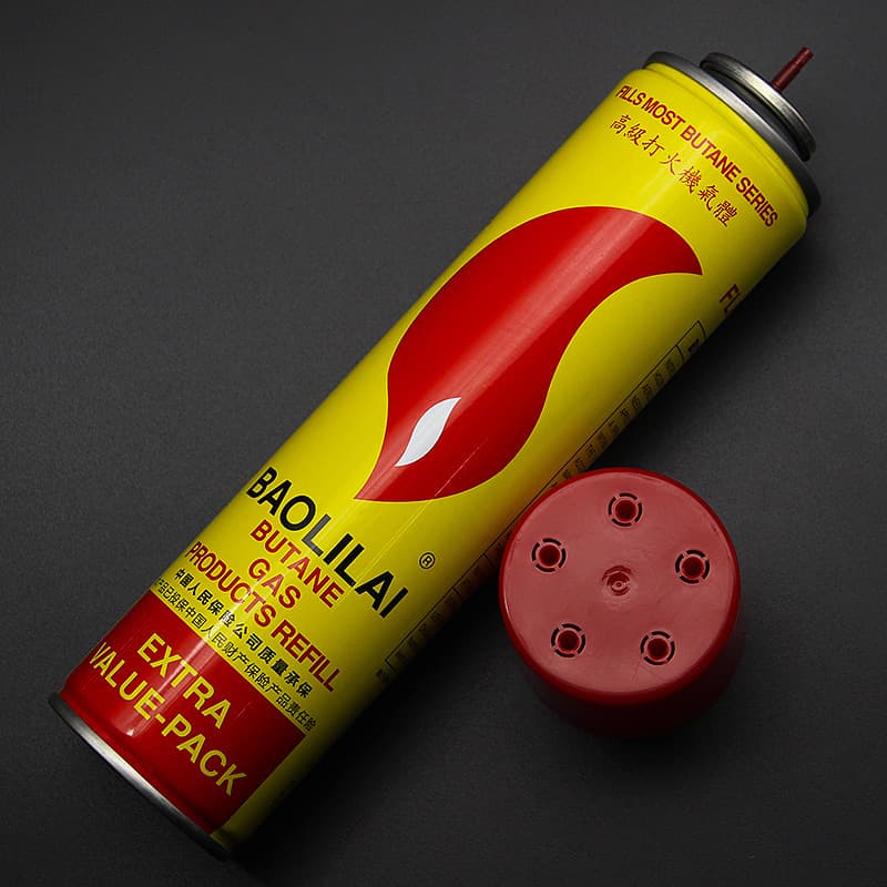 Wholesale Polaroid 280ml gas, high-quality Polaroid rhubarb gas, butane gas, pure lighter gas.