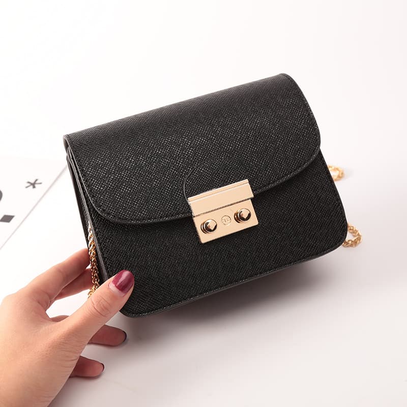 Women's 2026 Spring/Summer New Chain Small Square Bag, European-American Style Shoulder Bag Crossbody Bag Mini Phone Bag
