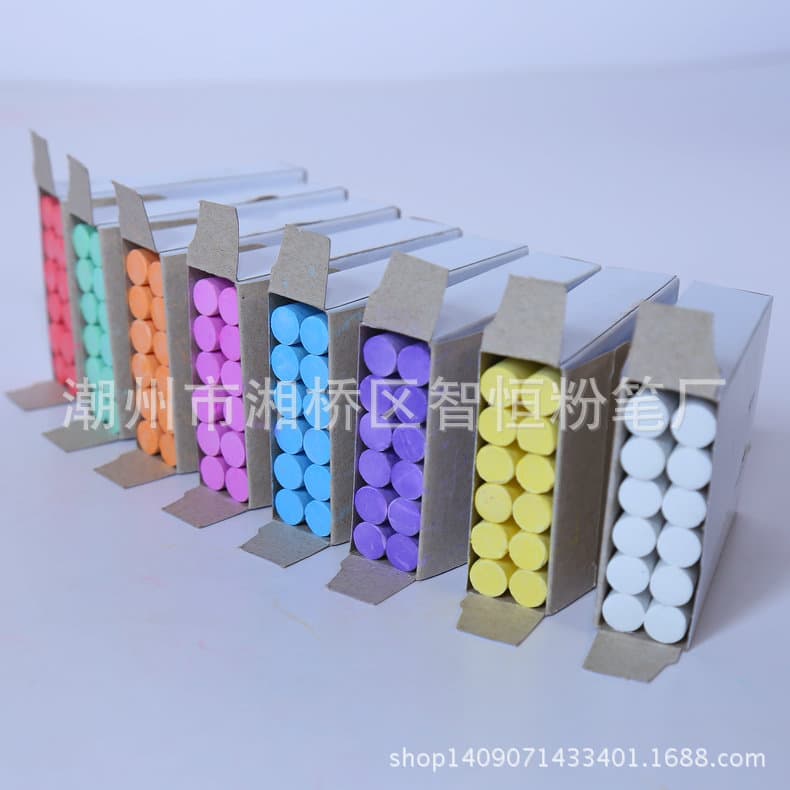 [Ceramic Cup Chalk] Accessory Chalk, Blackboard Chalk, Colored Chalk, Factory Direct Creative