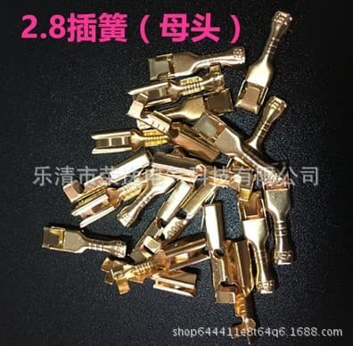 2.8mm 2p 3p 4p 6p 9p Motor Electric Vehicle Connector Plug Male Female Pin Core Wire Connection