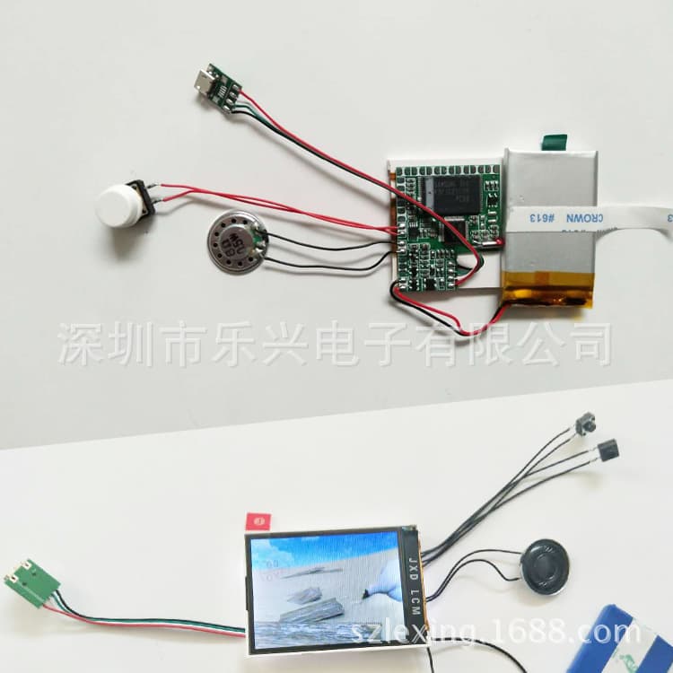 Manufacturer Produces Customized 2.4inch Video Player Modules, Video Greeting Card Mechanisms, and Video Greeting Card Modules