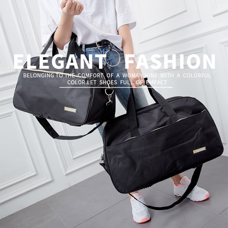 Folding portable travel bag, short-distance women's luggage bag, large capacity wholesale travel bag, travel bag, sports fitness bag for men