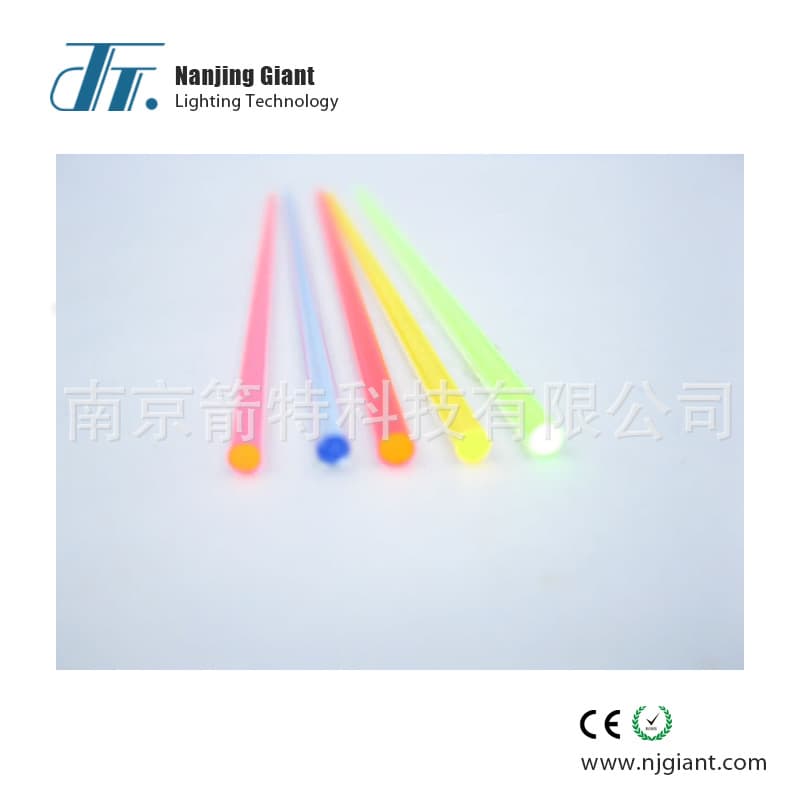 0.5mm-3mm fluorescent fiber provided for crossbows, air gun sight reticles