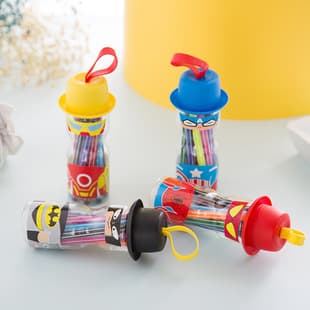 Wholesale New Creative Washable Markers, Eco-Friendly Formula, Student Kids Gift Multi-Color Drawing Pen Tool Set