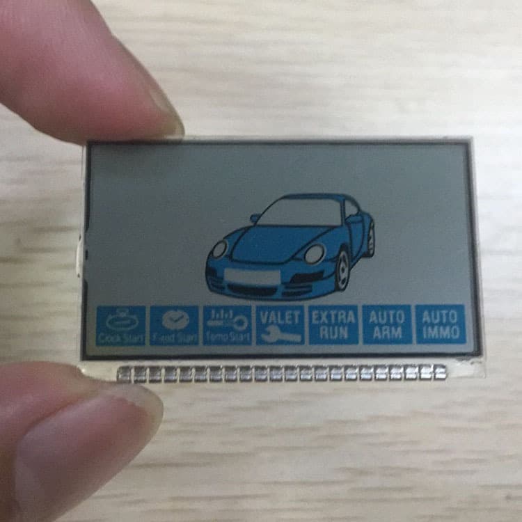 M41016 B9 LCD Monitor Car LCD Screen Car Security Remote Control LCD Display