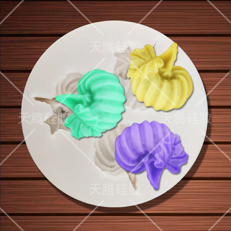 Three-Combination Silicone Mold DIY Pumpkin Handmade Sugar Cake Mold Baking Tool Irregular Shape Non-Standard Size
