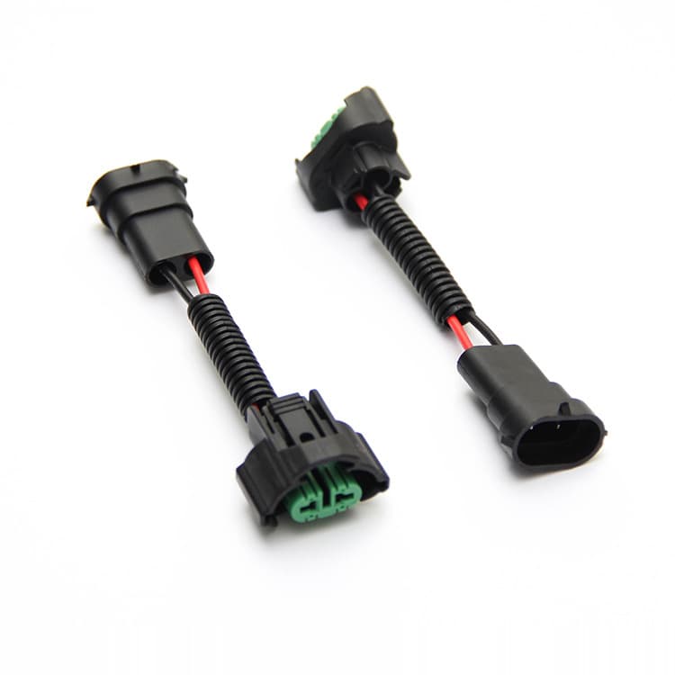 Factory Wholesale Car Headlight H11 Male-Female Adapter Connector H8/H11 Male-Female Plug Conversion Cable
