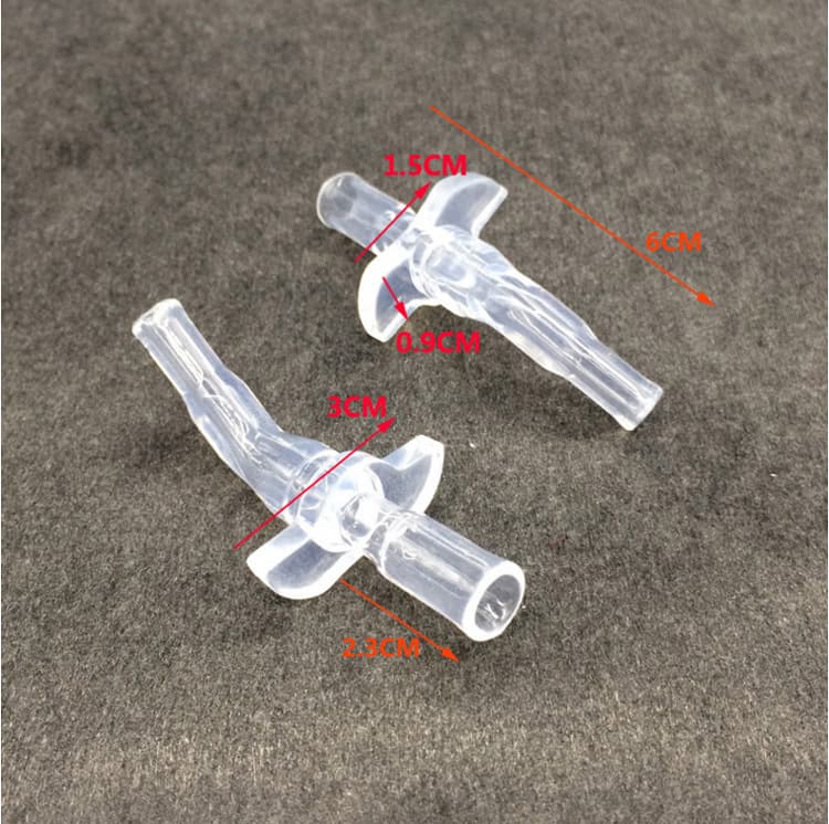Silicone Spout Accessory, Transparent Soft Silicone Water Bottle Straw Tip, Children's Insulated Cup, Universal Small Spout