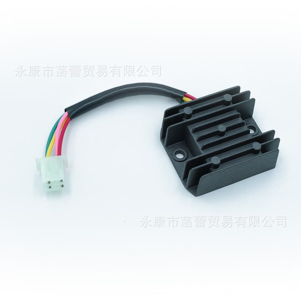 Off-Road Motorcycle ATV Sand Cart Accessories CG125 150 200 250CC 4-Wire Rectifier Voltage Regulator