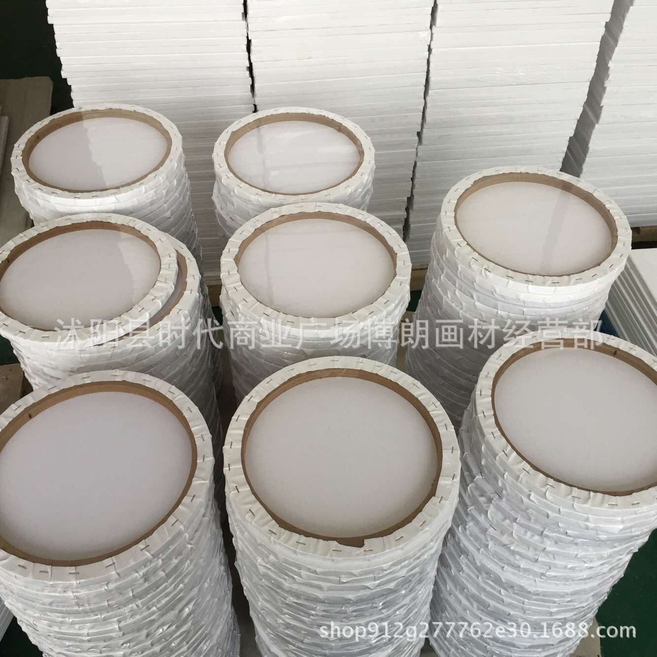 Wholesale round oil painting frames, shaped inner frames, round oil painting boards, acrylic oil painting pigments, canvas frames