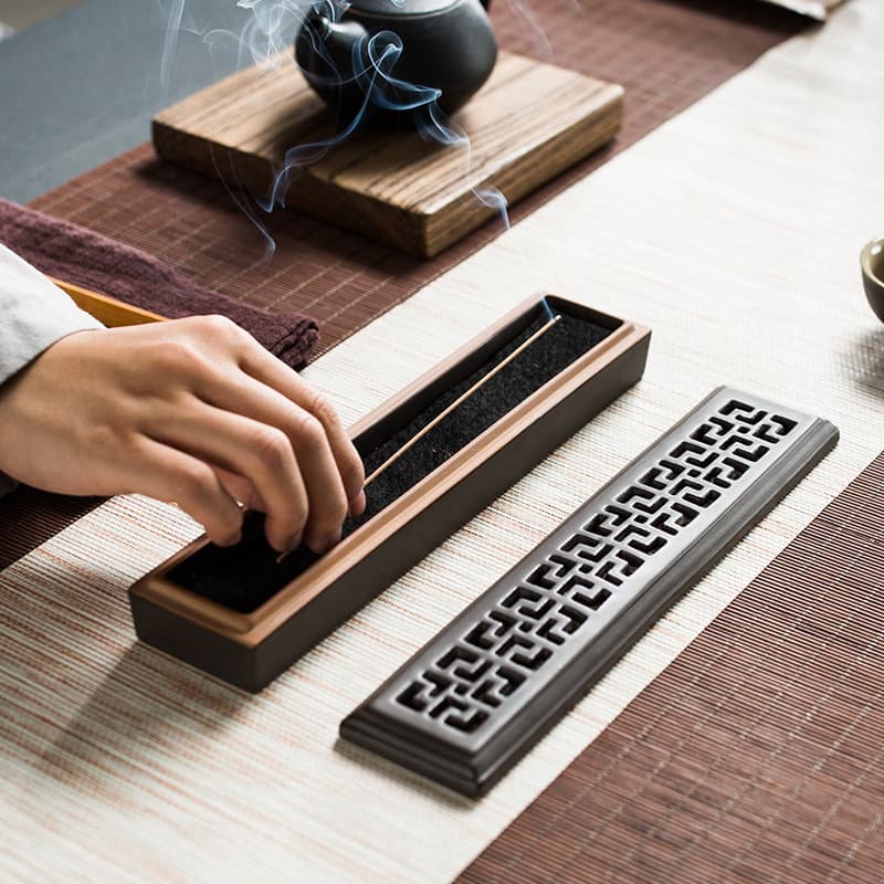 Creative Incense Stick Holder, Horizontal Incense Box for Sandalwood and Agarwood, Incense Burner Box, Cross-Border Drop Shipping