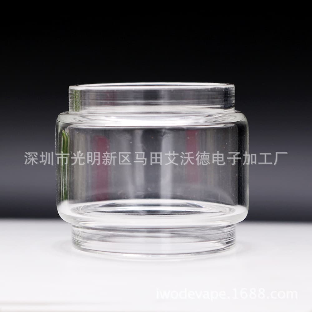 Foam Pack UFORCE T2 Tank 5ML Fat Tube Vape Pen Transparent Glass Tube Crown 4