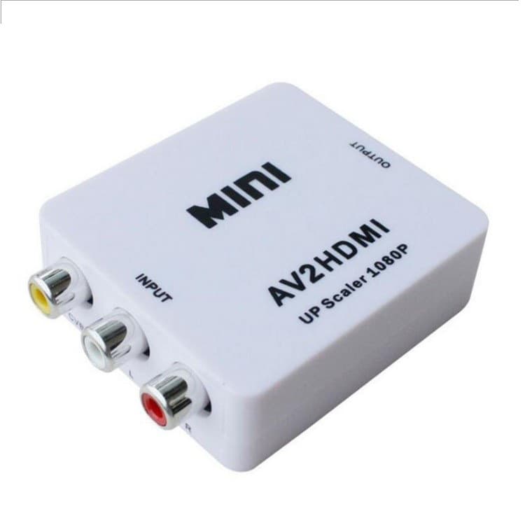 AV TO HDMI High-Definition Video Converter MINI AV2HDMI Supports 1080P AV to HDMI