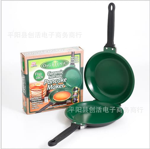 Flip Jack Pan Ceramic Pancake Maker, TV Mexican Cake Machine