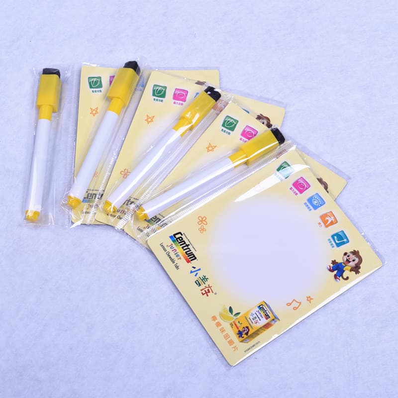 Factory Custom Magnetic Whiteboards, PET Paper No-Trace Erasable Boards with Pen, No-Residue Fridge Message Boards