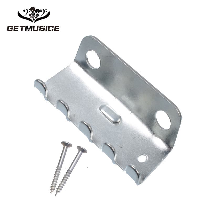 Electric Guitar Single Tremolo System Tailpiece Pull Hook + Screws, Electric Guitar Double Tremolo Bridge Spring Hook + Screws