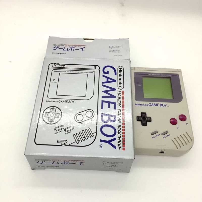 Nintendo Game Boy Console Box Outer Packaging Paper Box Storage Brick Machine Thick Machine Digital Computer Handheld Game