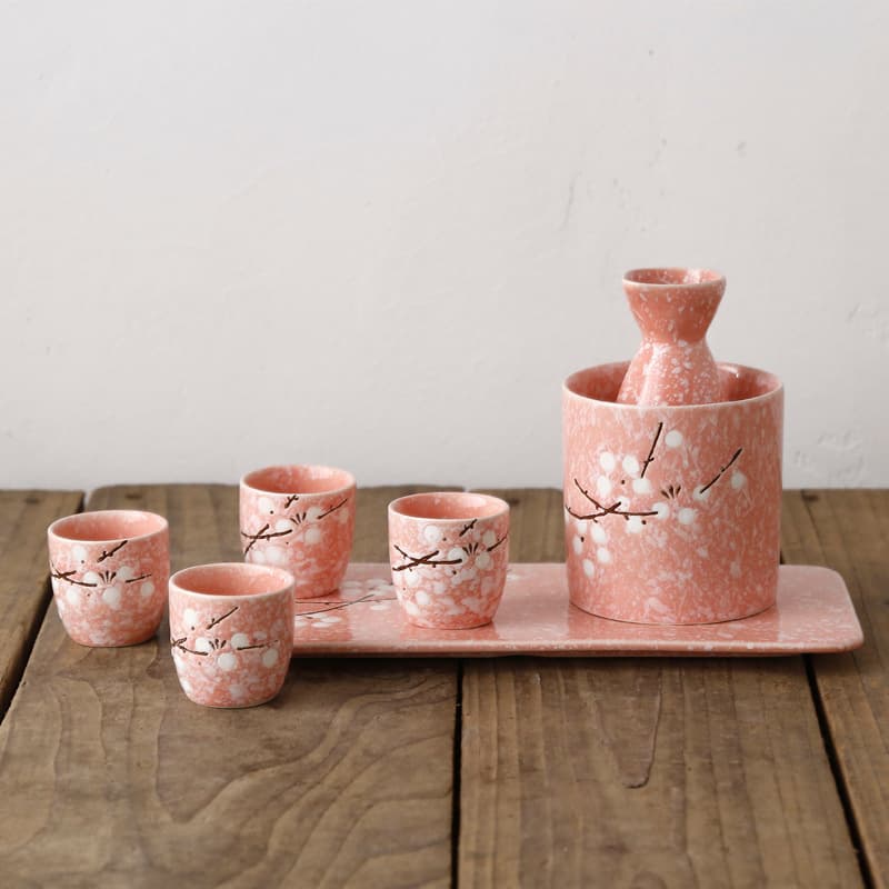 Sake Warmer Set Gift Box Ceramic Sake Bottle Sushi Restaurant White/Yellow Rice Wine Small Cup Japanese Style Sake Set