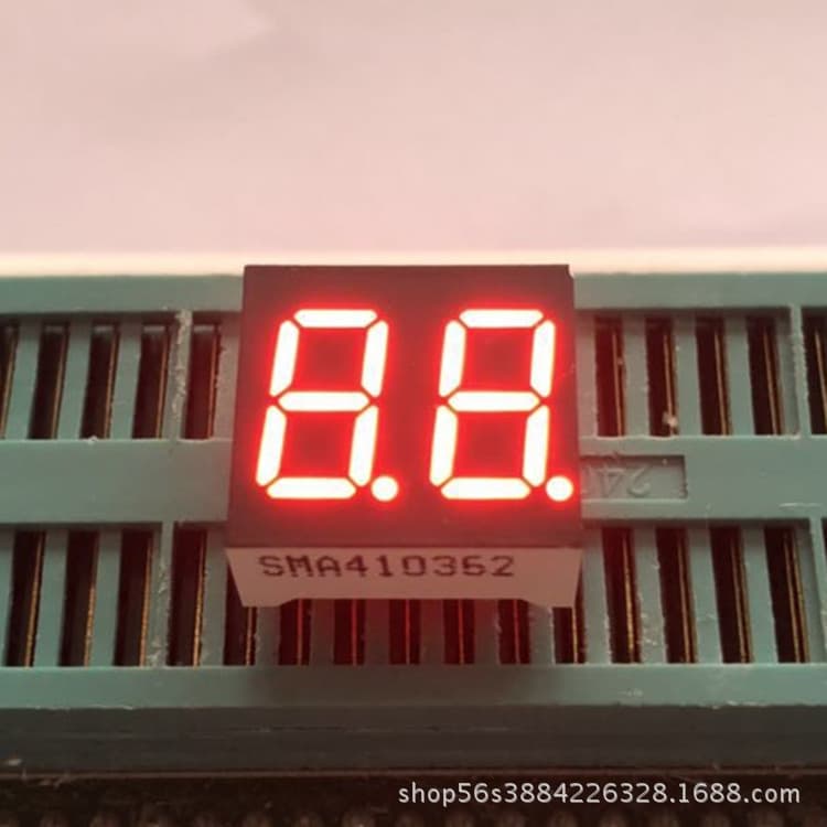 0.36 Inch Two-Digit Digital Tube Red High Brightness LED Digital Tube 3621AS/BS