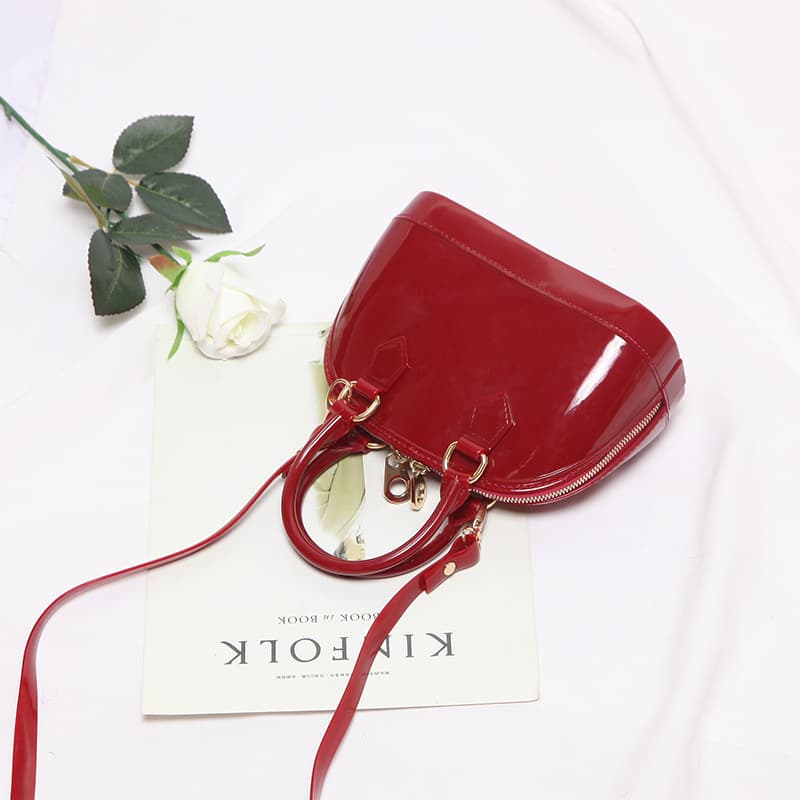 2026 Spring/Summer Hot-Selling Casual Transparent Candy Jelly Bag Mini Shoulder Crossbody Handbag Zip Trendy Women's Small Bag