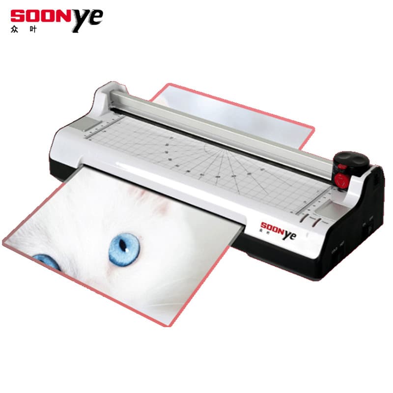 Photo file laminating machine laminator