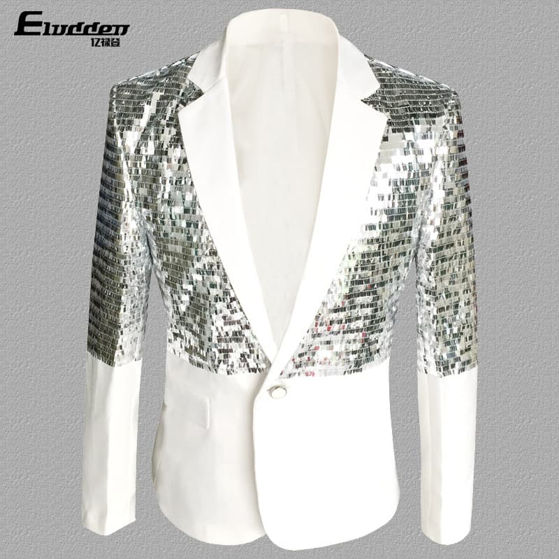 Men's performance attire, emcee's personalized and trendy suit, male choir suit, stage attire