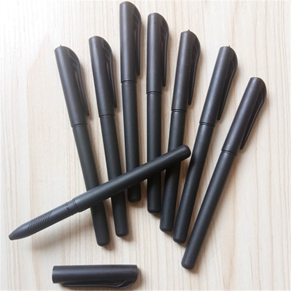 Neutral Pen Empty Barrel, Compatible with Fading Ink Pen Shell, Black, Pink, Green Empty Barrel Accessories Three-Piece Set PP Rod