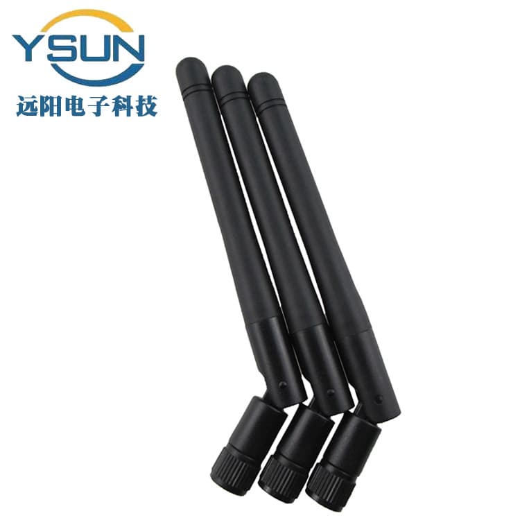WIFI/2.4G Dual Band 3dBi High Gain Wireless Network Card Wireless Module Router Cabinet Rubber Antenna
