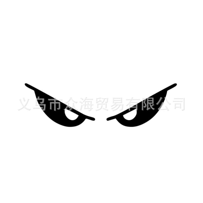 C186 foreign trade evil eyes personalized decorative decals Evil Eyes motorcycle decorative car stickers