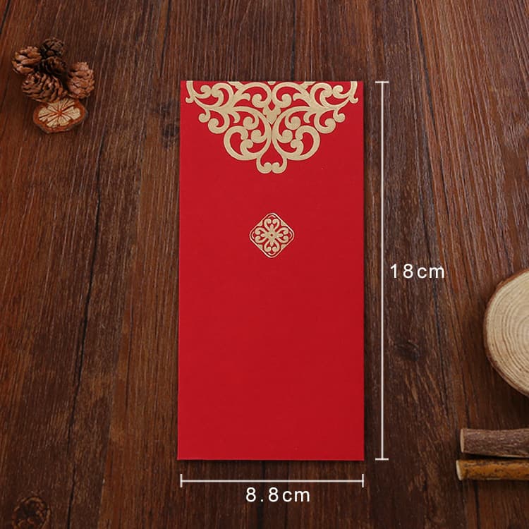Professional manufacturer wholesale, creative wedding double happiness gold foil red envelopes, Chinese New Year red envelopes