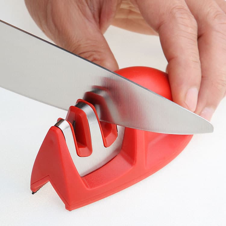 New Household Manual Quick Angle Ceramic Knife Sharpener Outdoor Mini Portable Kitchen Sharpening Stone Tool