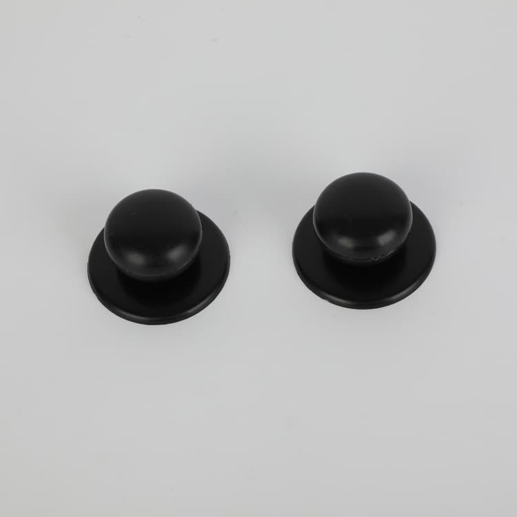 Manufacturer Wok Plastic Round Top Knob Tempered Glass Lid Knob Small Hole Lid Knob Cookware Accessories Plastic Handle